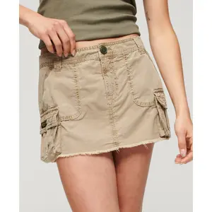 Mini-saia feminina Superdry Utility Parachute image-2