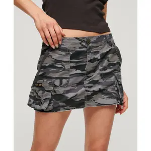 Mini-saia feminina Superdry Utility Parachute image-2