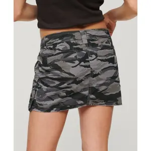 Mini-saia feminina Superdry Utility Parachute image-3
