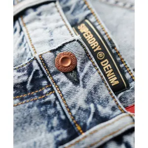 Minifalda de jean para mujer Superdry image-6