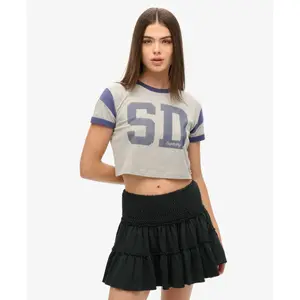 Mini skirt woman Superdry image-2