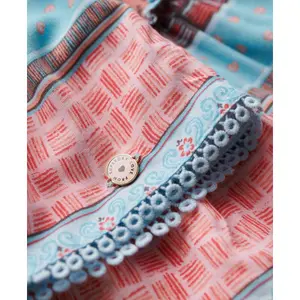 Printed gathered mini skirt for women Superdry image-6