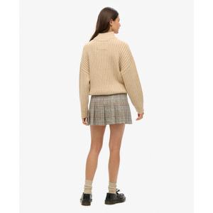 Pleated skirt for women Superdry Low Rise image-3