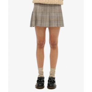 Pleated skirt for women Superdry Low Rise image-5
