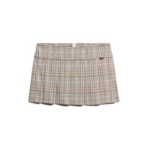 Pleated skirt for women Superdry Low Rise image-6