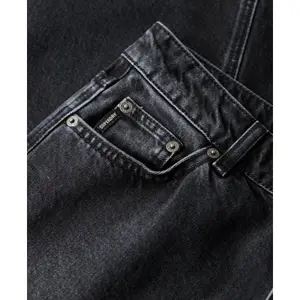 Dames denim rok met lange split Superdry image-6