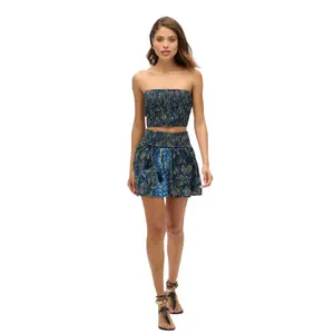 Women's paisley print mini skirt Superdry St Tropez image-3