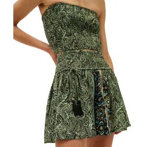 Women's paisley print mini skirt Superdry St Tropez image-4