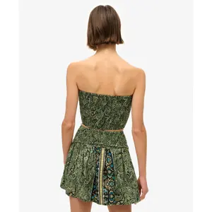 Women's paisley print mini skirt Superdry St Tropez image-3