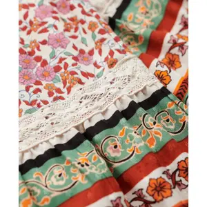 Mini skirt woman Superdry Patchwork image-5