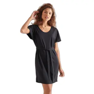 Minikleid mit Bändern zum Binden in der Taille Frau Superdry image-1
