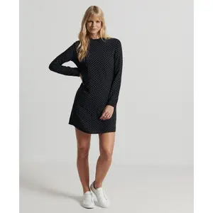 Mini-vestido de manga comprida feminino Superdry Studios image-1