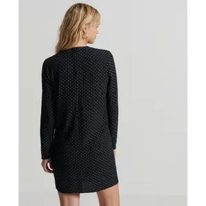 Mini-vestido de manga comprida feminino Superdry Studios image-2