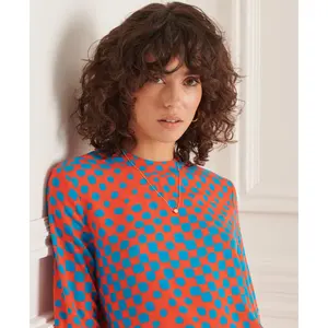 Mini-vestido de manga comprida feminino Superdry Studios image-3