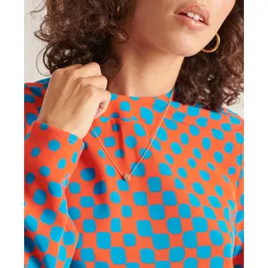 Mini-vestido de manga comprida feminino Superdry Studios image-4