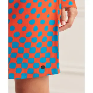 Mini-vestido de manga comprida feminino Superdry Studios image-5