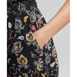 Combi-short dos nu smocké femme Superdry Vintage image-3