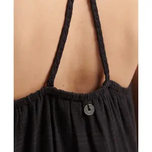 Vestido de camisola de renda comprida feminina Superdry Vintage image-4