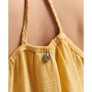 Vestido de camisola de renda comprida Superdry Vintage image-4