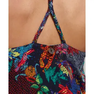 Vestido de camisola comprido feminino Superdry Vintage image-4