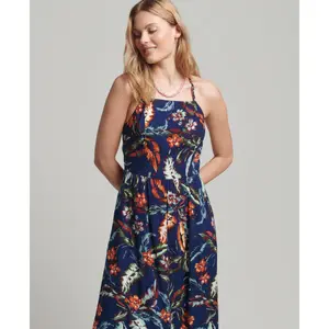 Lange jurk voor dames Superdry Vintage image-1