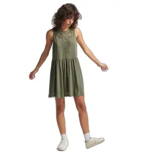 Kleid für Frauen mit Schwimmerrücken aus Spitze Superdry Vintage image-0