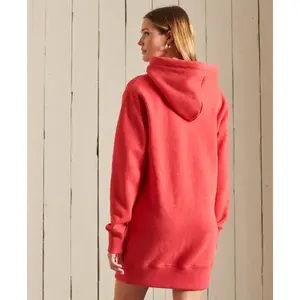 Vestito con cappuccio ricamato con logo vintage per le donne Superdry image-2