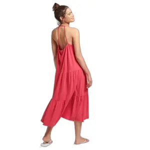 Vestido de camisola feminina de comprimento médio Superdry Vintage image-1