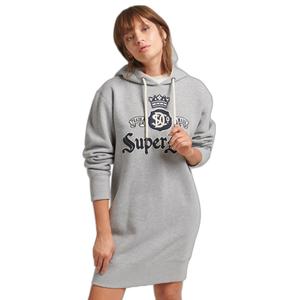 Vestido sweat com capuz para mulheres Superdry Pride In Craft image-1
