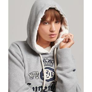 Vestido sweat com capuz para mulheres Superdry Pride In Craft image-3