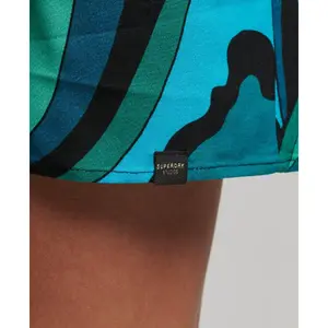 Robe courte imprimée manches longues femme Superdry image-4