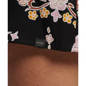 Vestido curto estampado de manga comprida para mulher Superdry image-6