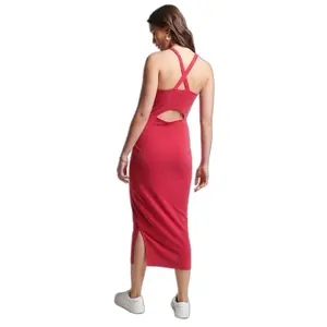 Robe mi-longue avec lanières au dos femme Superdry image-1