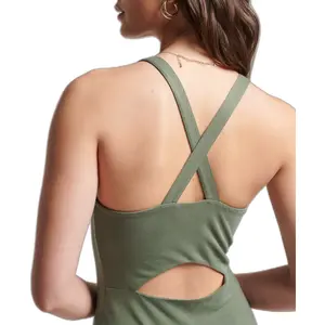 Robe mi-longue avec lanières dans le dos femme Superdry image-4