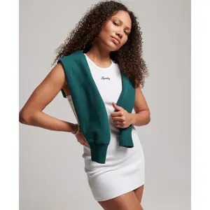 Vestido de tirantes para mujer Superdry Code Logo Essential image-4
