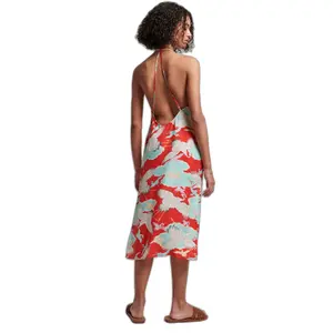 Robe nuisette mi-longue à dos nu femme Superdry image-2