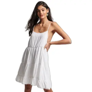 Vestido curto para camisola de praia feminina Superdry image-1