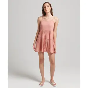 Vestido curto de praia com camisola para mulher Superdry image-2