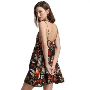 Vestido curto para camisola de praia feminina Superdry image-1