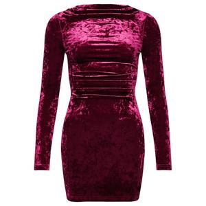 w8011367a-9mf-robe-courte-manches-longues-velours-femme-superdry-bordeaux-crush