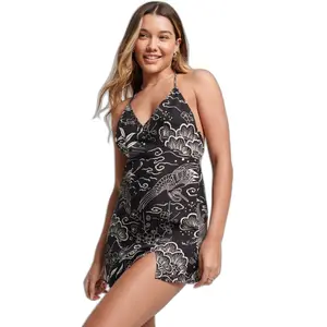 Robe nuisette en tissu ottoman femme Superdry image-0