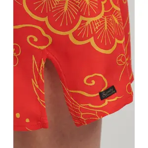 Robe nuisette courte imprimée femme Superdry image-4