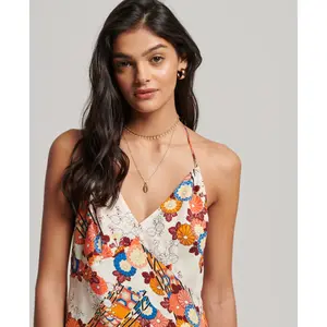 Robe nuisette courte à dos nu femme Superdry image-3