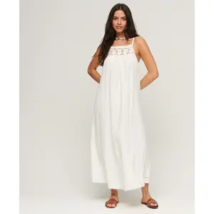 Robe dos nu longue femme Superdry Caraco Vintage image-1