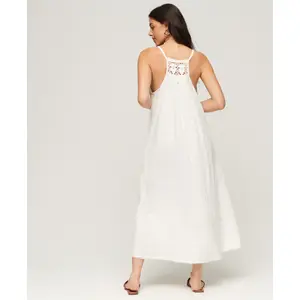 Robe dos nu longue femme Superdry Caraco Vintage image-2