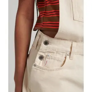 Damskie ogrodniczki z bawełny organicznej Superdry Vintage image-4