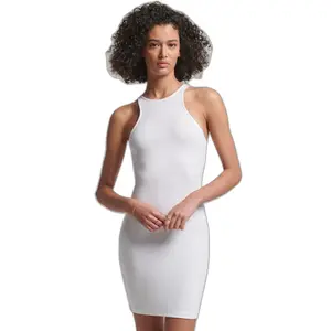 Mini-robe en jersey à dos nageu femme Superdry image-0