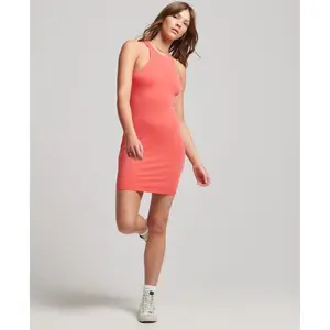 Minikleid aus Jersey mit Nageu-Rücken Frau Superdry image-1
