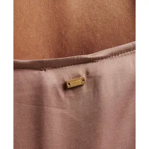 Camisole-Kleid halblang Satin Damen Superdry Studios image-4