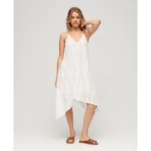 Women's lace midi-length dress Superdry image-2